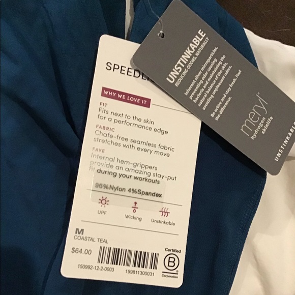 Athleta Speedlight Longsleeve Top | Blue | Medium - Picture 3 of 3